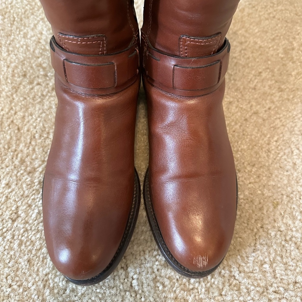 Tory Burch Leather Riding Boot - Picture 9 of 16